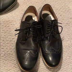 Cole Haan dress show with athletic bottom